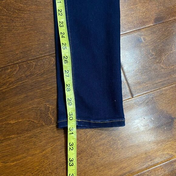 Rag & Bone Bedford Skinny Fit Dark Denim Cotton Blend Jeans Women's Size 26 x 30 - Picture 10 of 11